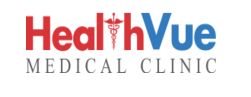 HealthVue Medical Clinic logo